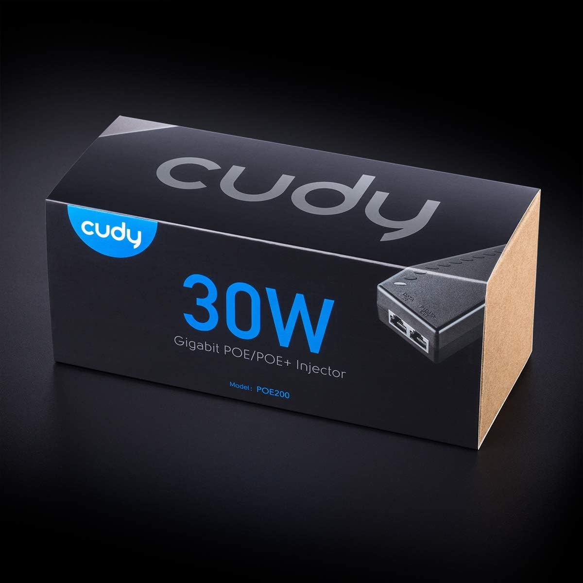 Iniettore Gigabit PoE+/PoE da 30W, POE200 CUDY - immagine 2