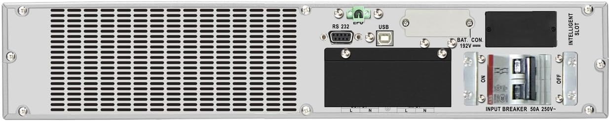 Gruppo di Continuità UPS E3 Pro 6000VA 5400W On Line Nero INFOSEC - immagine 2