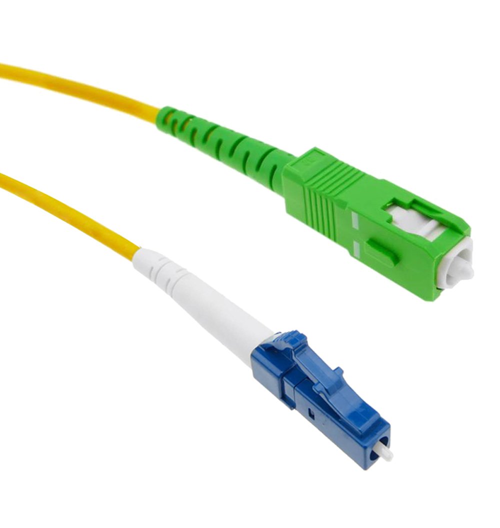 Cavo in Fibra Ottica FTTH Monomodale SC-APC/LC-UPC OS2 9/125 Simplex 10m TECHLY PROFESSIONAL - immagine 2