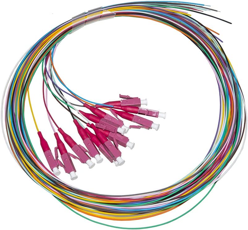 Cassetta di Giunzione Attrezzata con 12 Pigtail Fibra Multimodale OM4 LC 50/125 2m OEM - immagine 2