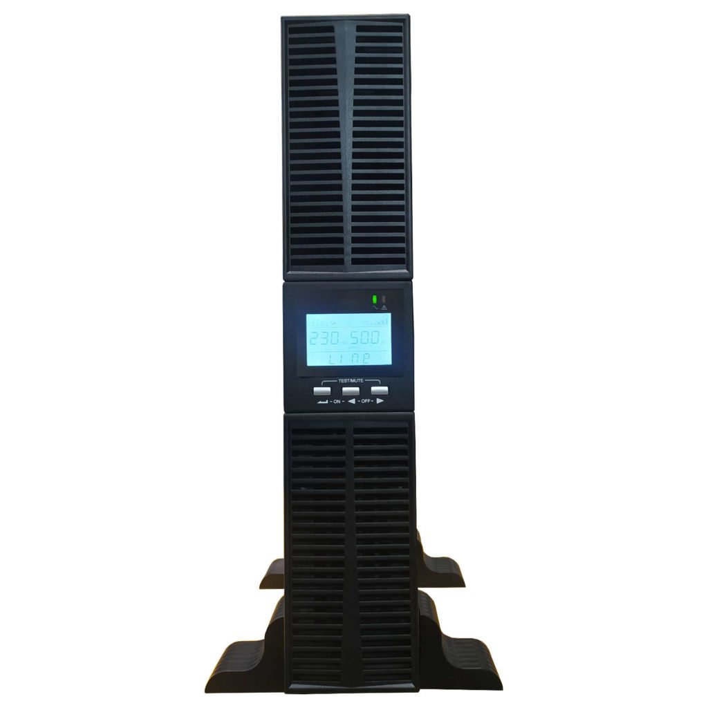 Gruppo di Continuità UPS 1000VA 900W OnLine Doppia Conversione Tower/Rack con Batterie Hot Swap TECHLY PROFESSIONAL - immagine 2