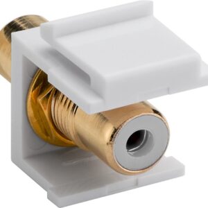 Modulo Keystone Cinch/RCA Bianco GOOBAY