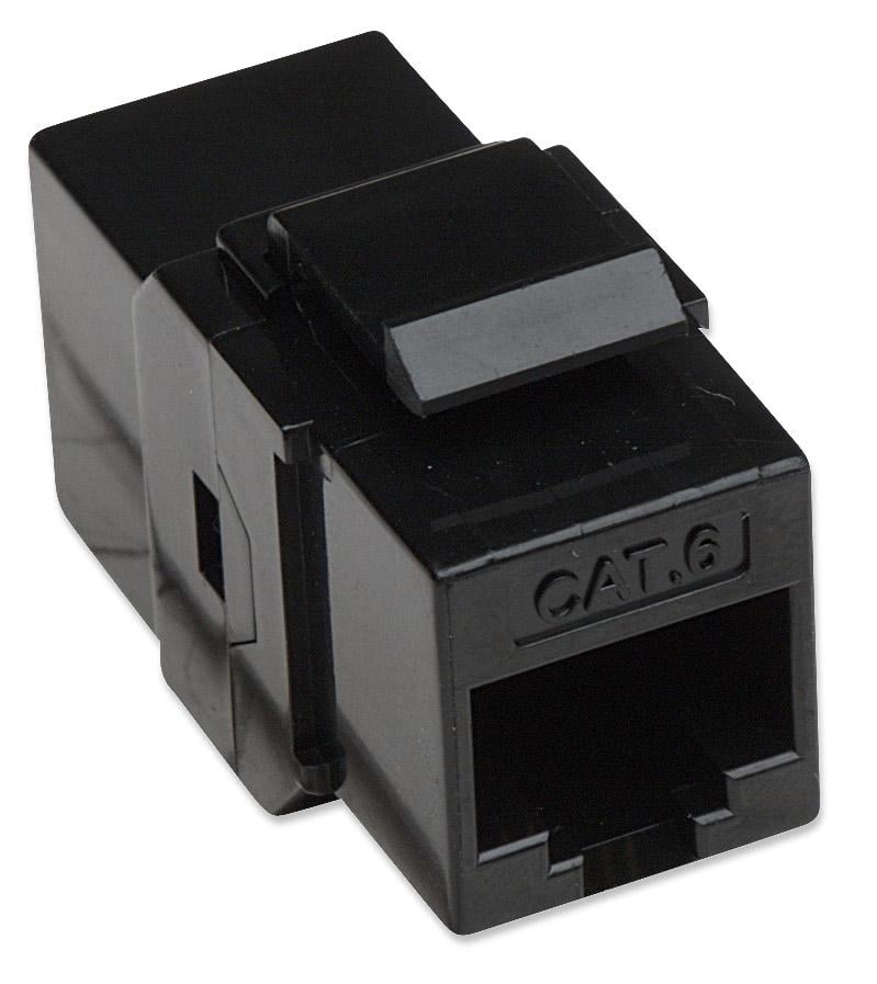 Accoppiatore Keystone RJ45 F/F Cat.6 UTP Nero TECHLY PROFESSIONAL - immagine 2