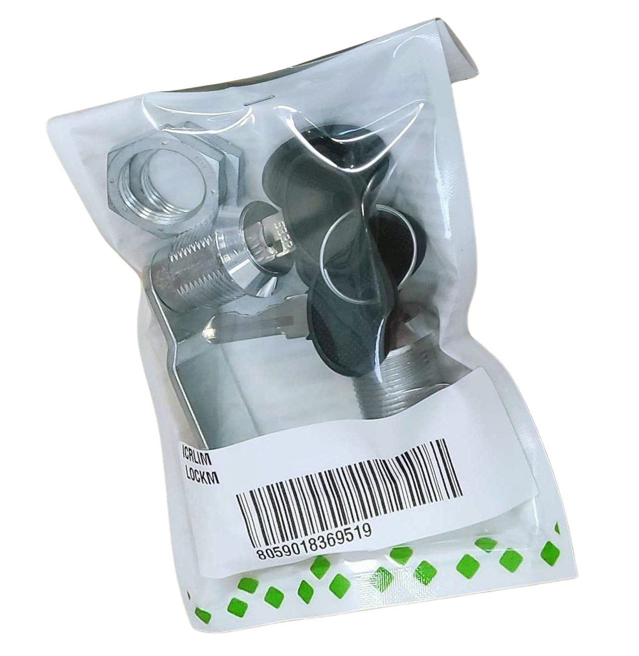 Kit 2 Serrature a Camma a Quarto di Giro per Cabinet TECHLY - immagine 2