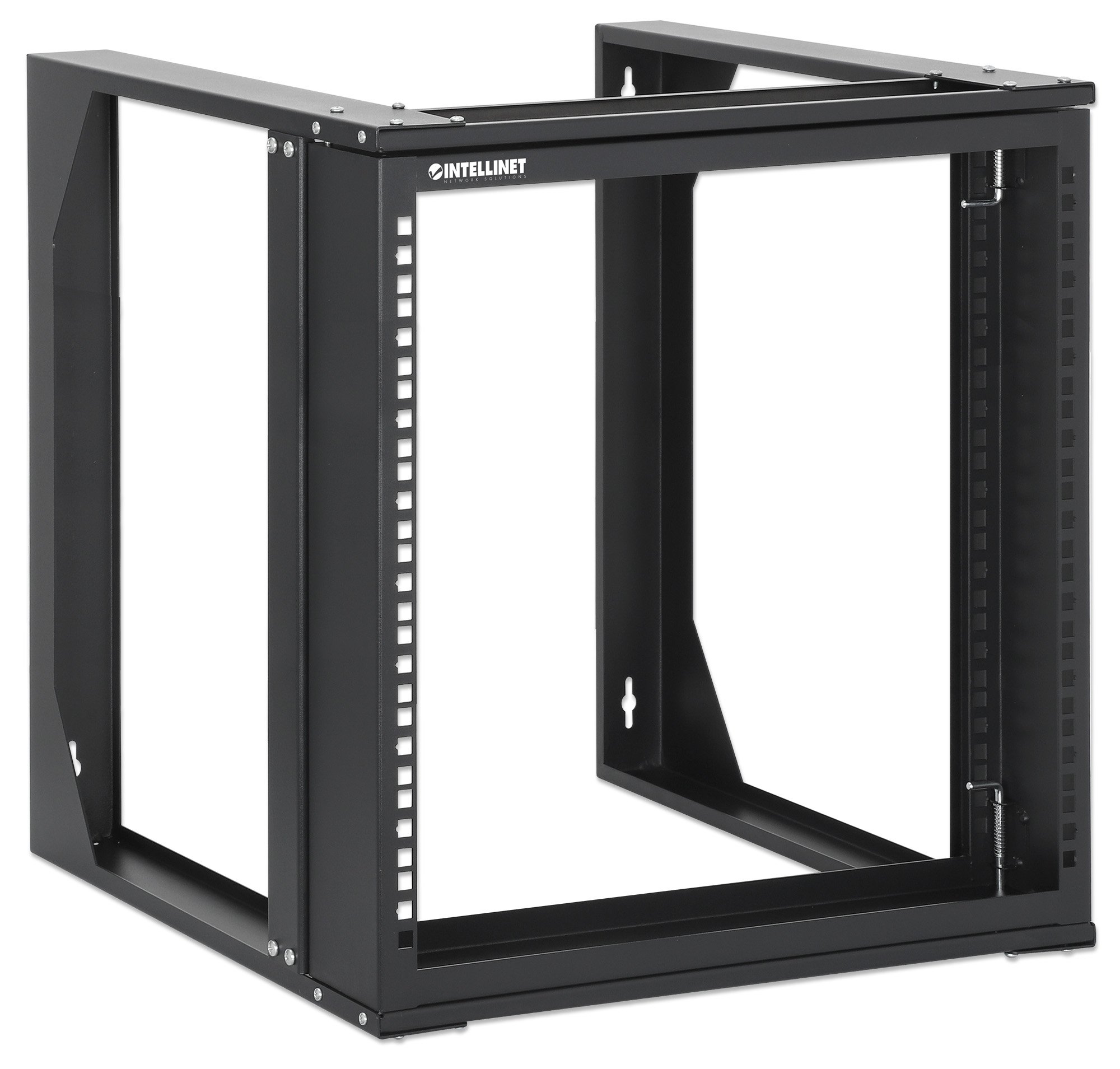 Armadio a Muro 19'' Open Frame 2 Montanti Flat Pack 9U INTELLINET - immagine 2