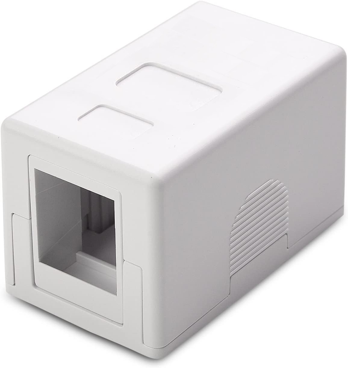 Presa a Muro per 1 Frutto Keystone Bianco TECHLY PROFESSIONAL