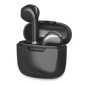 Auricolari Wireless BT v5.1 con Custodia di Ricarica 2 in 1 Nero FONTASTIC