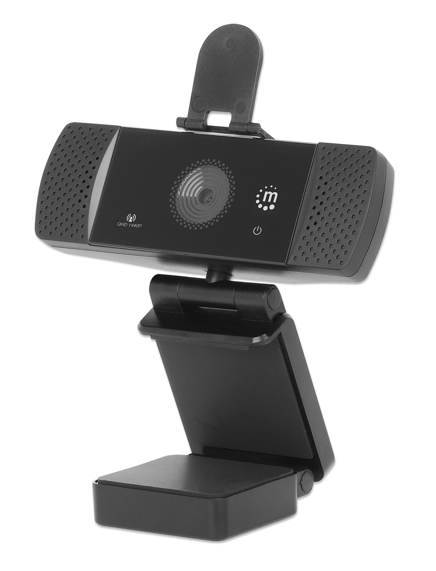 Webcam USB QHD 1440p con Cancellazione del Rumore MANHATTAN - immagine 5
