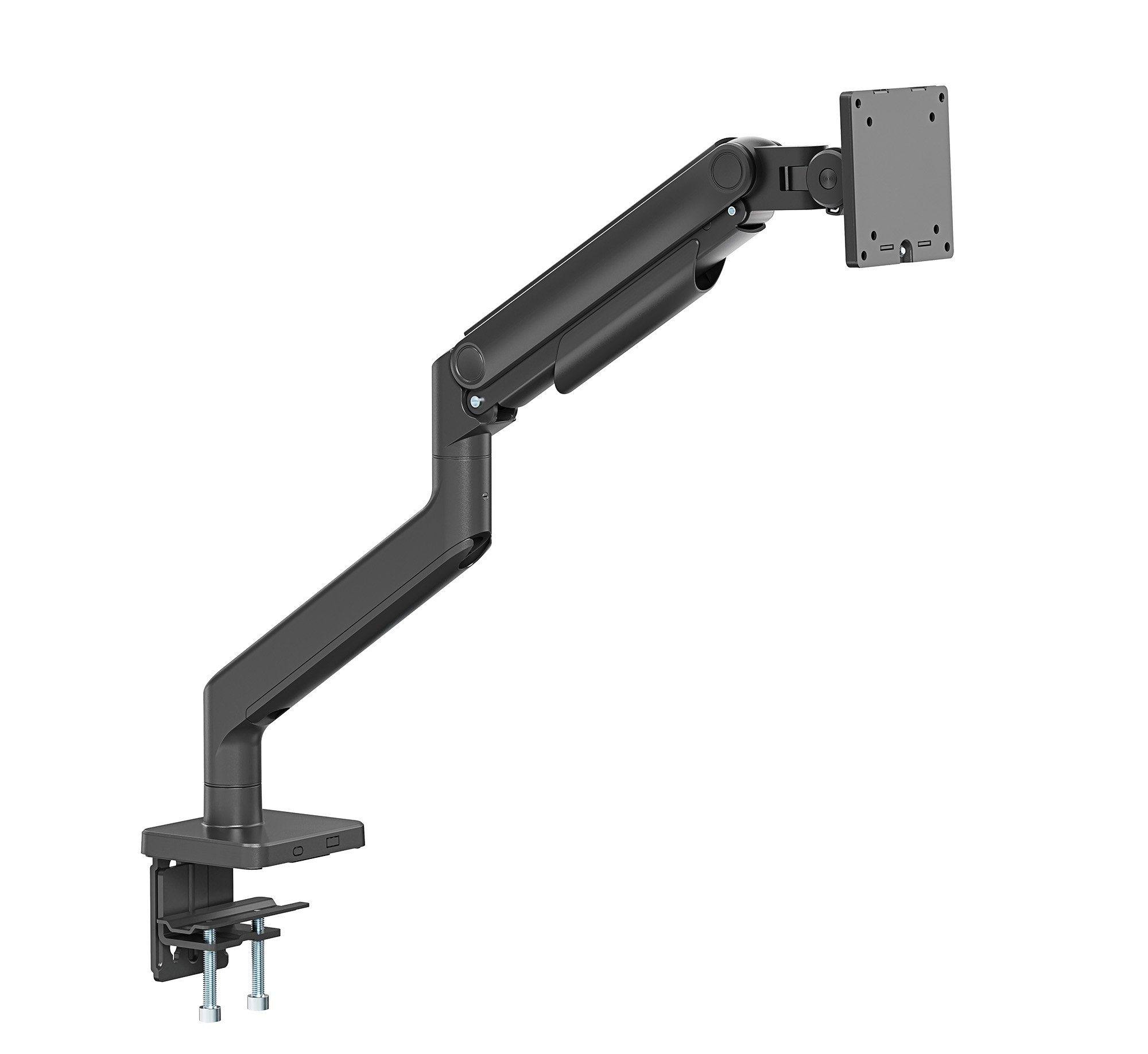 Supporto da Scrivania per Monitor Singolo 17-49'' con Molla Meccanica in Alluminio MANHATTAN - immagine 5