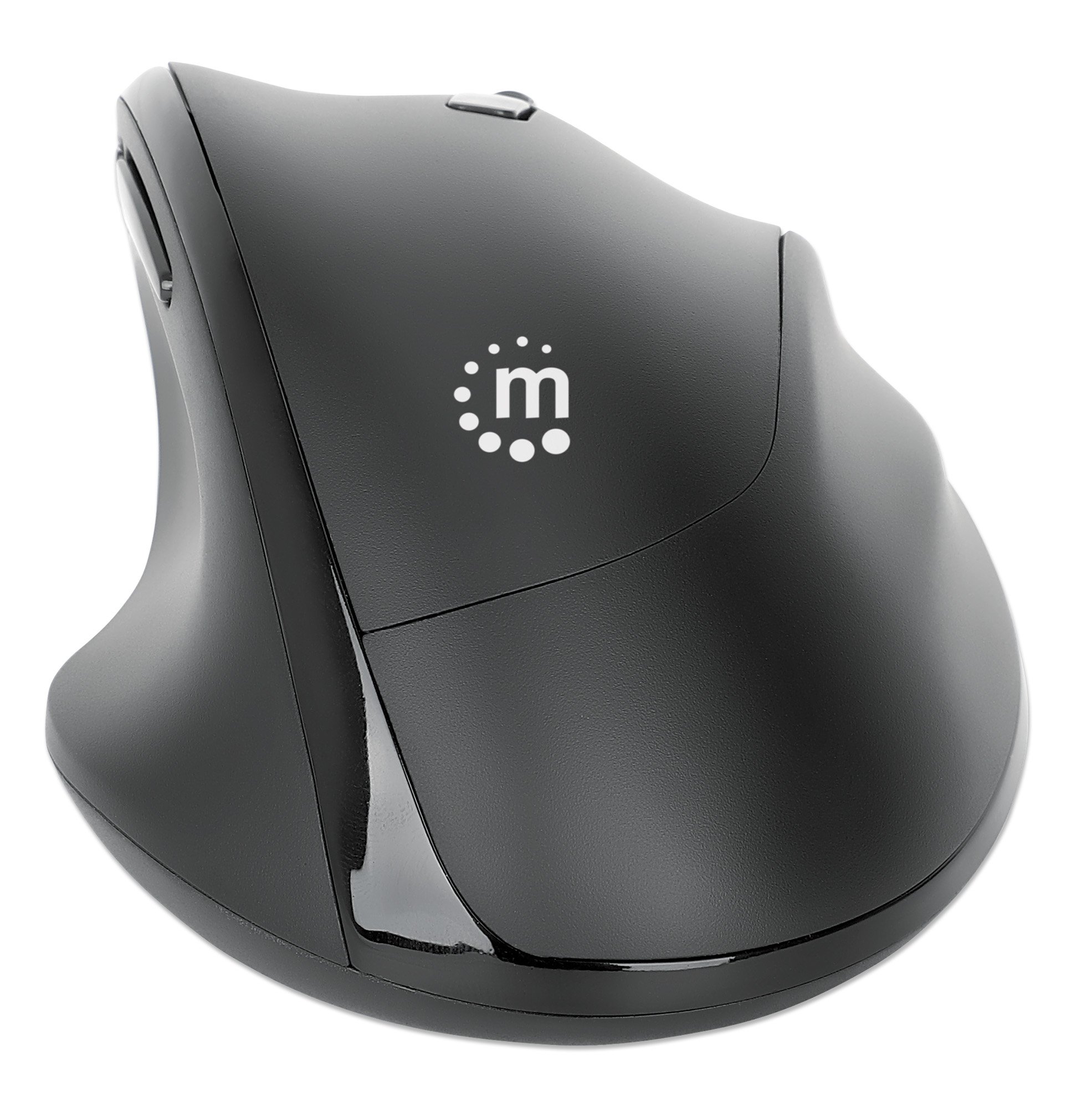 Mouse Ergonomico Wireless con Ricevitore USB-A e USB-C™ 2 in 1 MANHATTAN - immagine 4