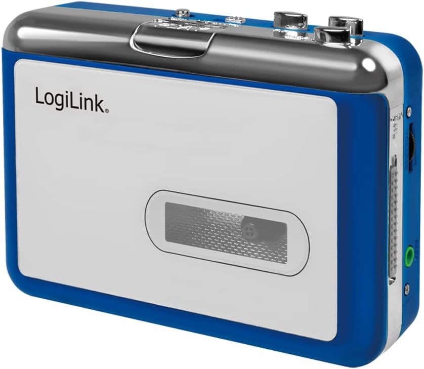 Lettore a Cassette Bluetooth V4.2 Senza Fili Wireless LOGILINK