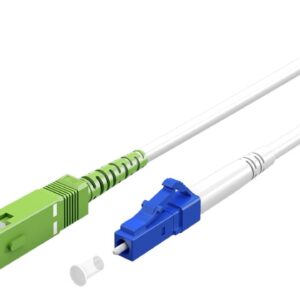 Cavo in Fibra Ottica FTTH Monomodale SC-APC (8&deg;)/LC-UPC OS2 9/125 Simplex 15m GOOBAY