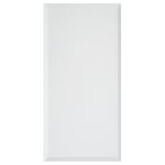 WHITEK S44 Tappo Copriforo 1 Modulo Bianco Opaco AVE