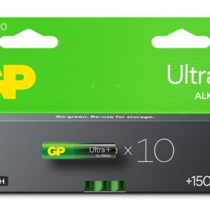 Confezione 10 Batterie GP Ultra Plus Alcaline Ministilo AAA 24AUP/LR03 GP BATTERIES