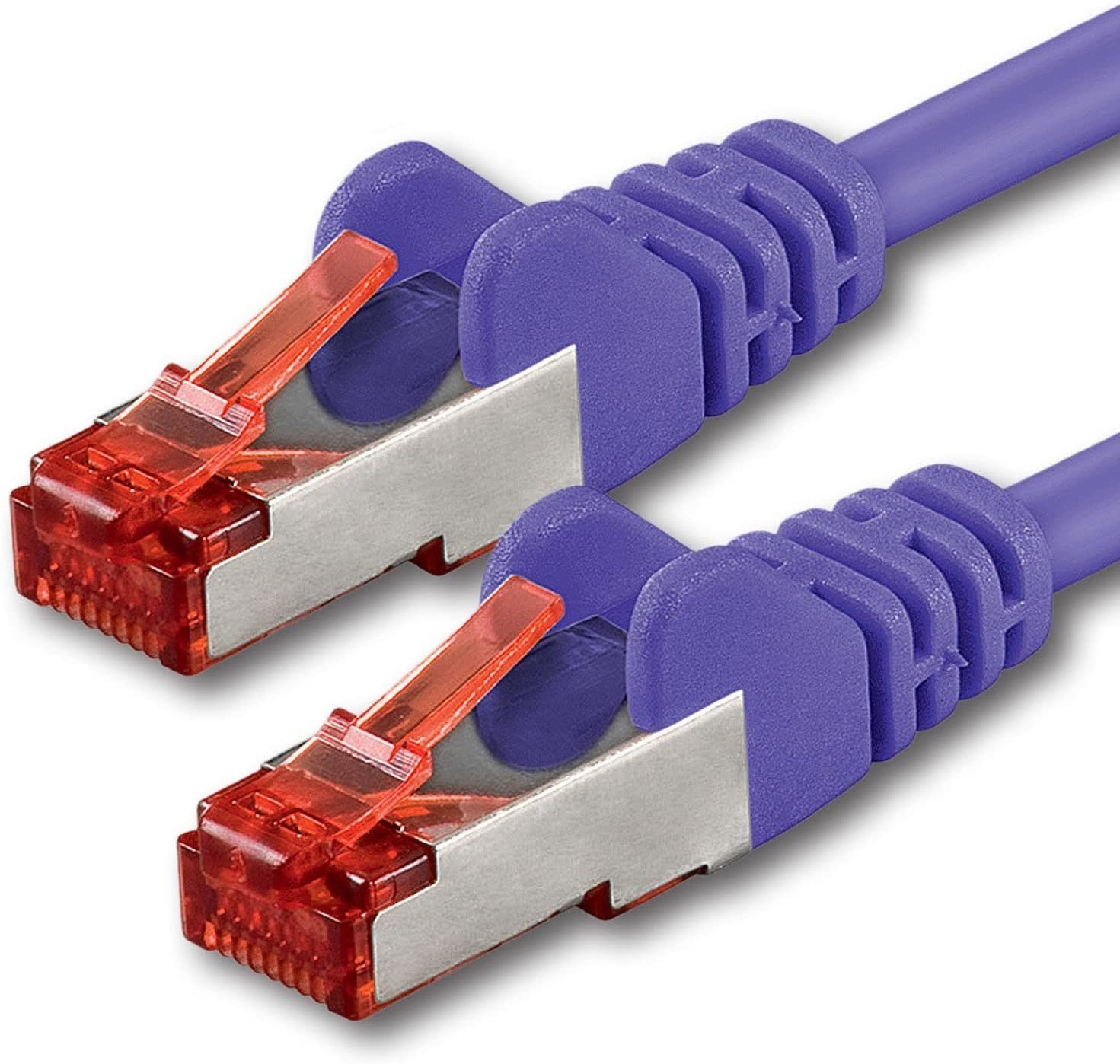 Cavo di rete Patch in rame Cat. 6 Viola SFTP LSZH 2m GOOBAY