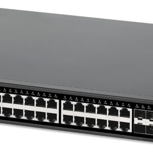Switch Gigabit Ethernet PoE+ 48 Porte Layer2+ Managed con Sei Slot 10 GbE INTELLINET