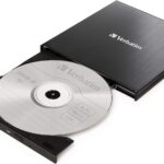 Lettore CD/DVD Esterno Slim USB 3.2 Gen1 con Porta USB-C&trade; VERBATIM