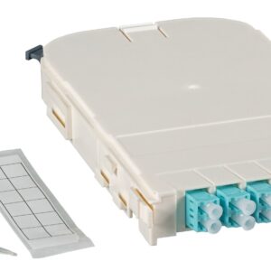 Modulo FTTH 12 porte con Adattatori Ceramici LC/APC OS2 Monomodale OEM