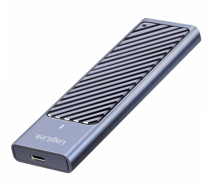 Box Esterno USB-C™ 3.2 Gen 2 per SSD M.2 NVMe e SATA LOGILINK - immagine 3