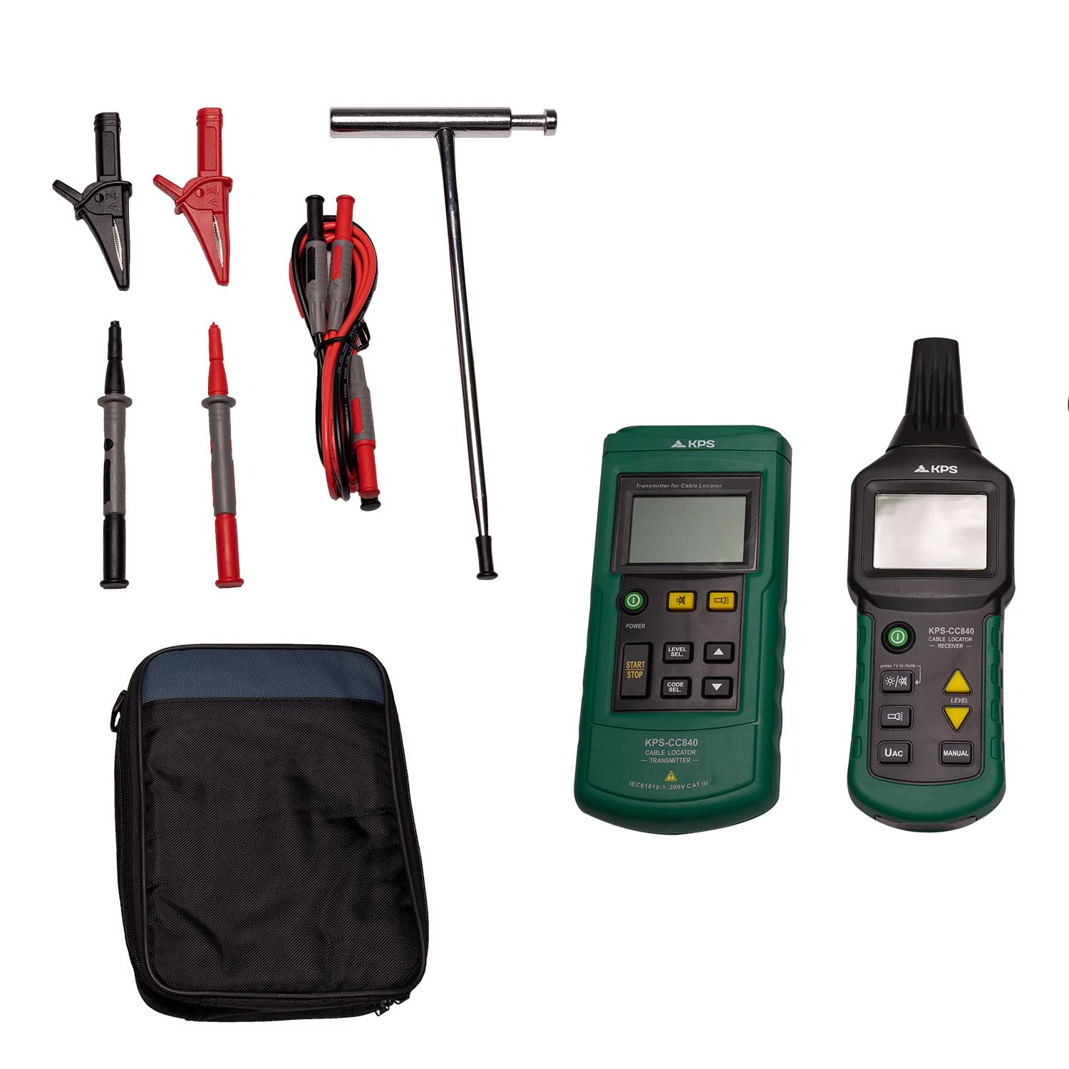 Localizzatore di Cavi Generatore di Tono Sonda Tracker Wire Network Cable Tester Tracer Kit, KPS-CC640 KPS - immagine 5
