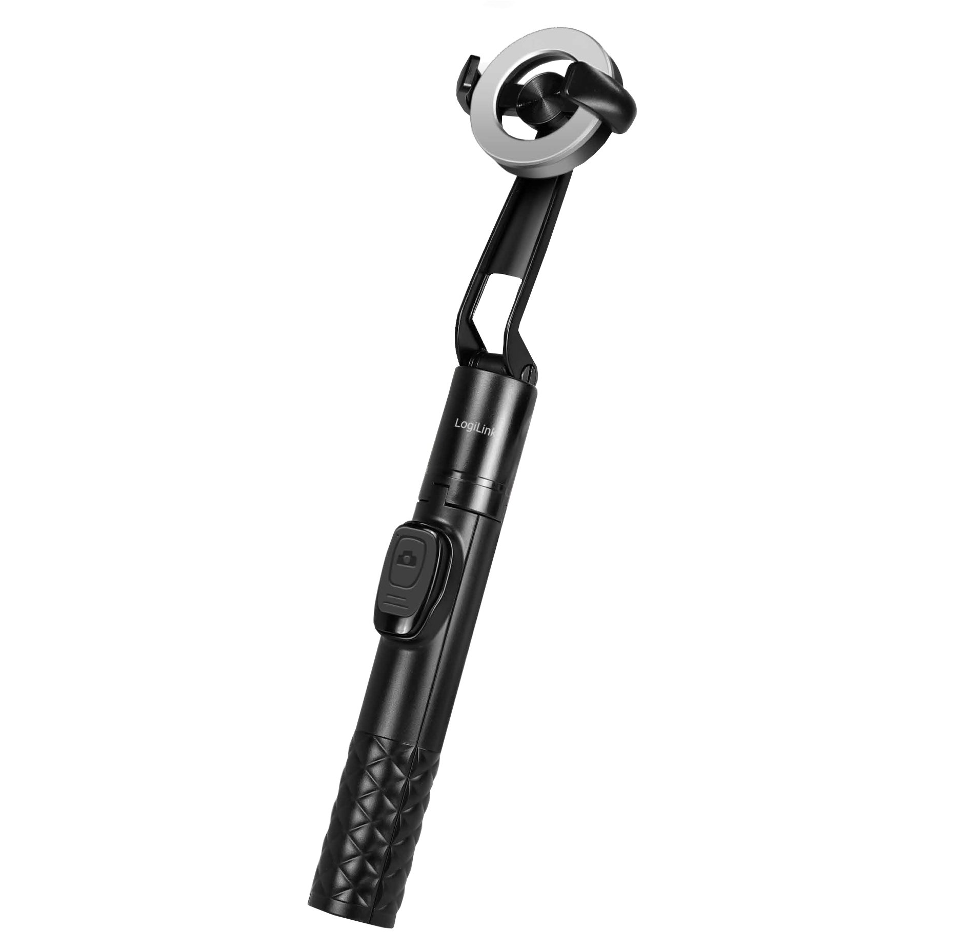 Treppiede Magnetico Estensibile con Telecomando Wireless Selfie Stick per Smartphone LOGILINK - immagine 3