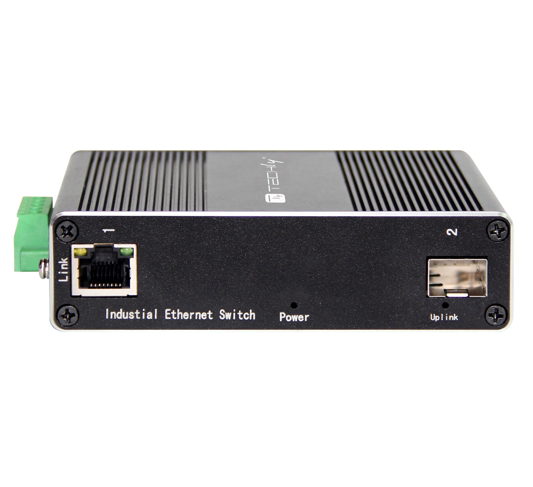 Convertitore Ethernet Industriale Gigabit 1 porta RJ45 a 1 porta SFP Non Gestito TECHLY PROFESSIONAL - immagine 3