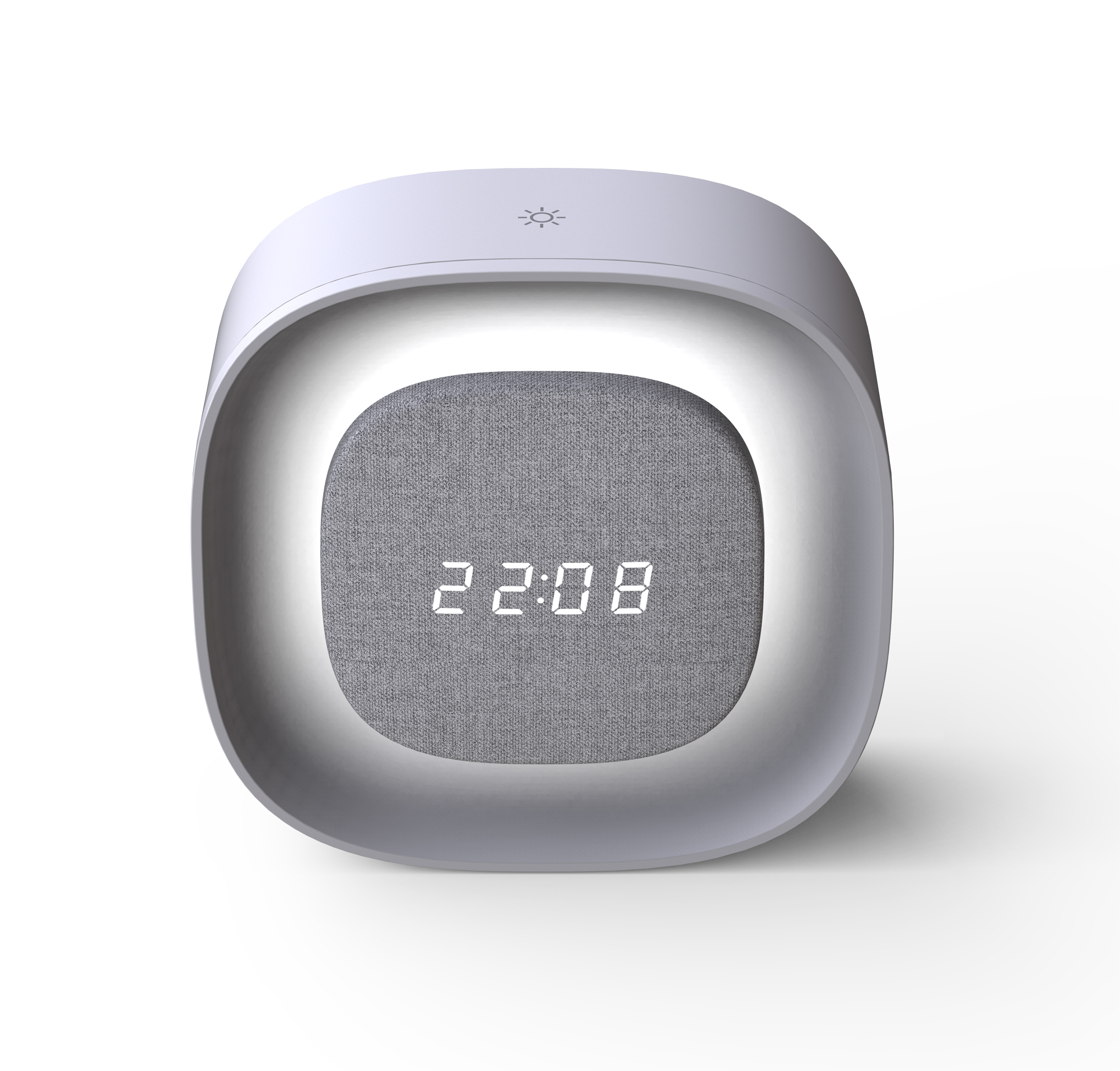Sveglia Wireless Multifunzione con Luce Notturna Regolabile TECHLY - immagine 4