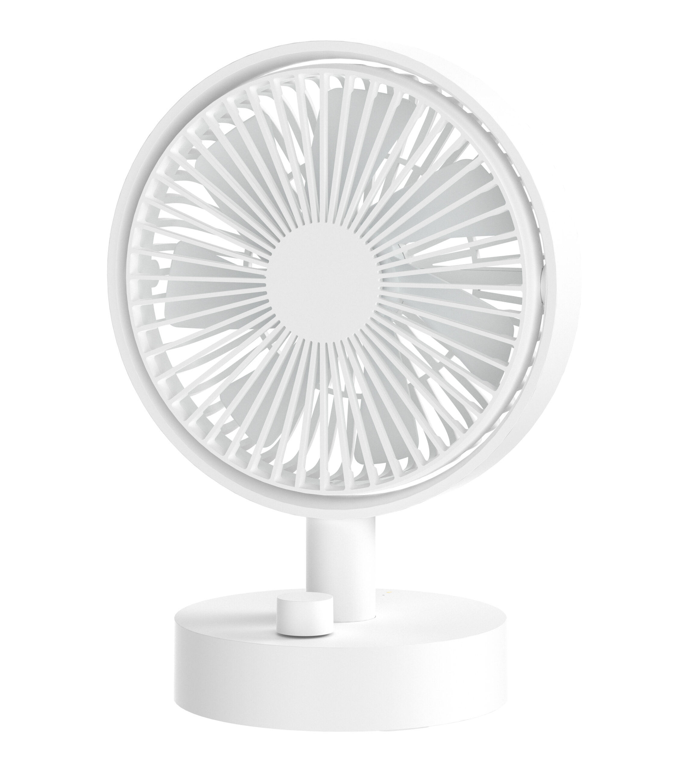 Mini Ventilatore Rotante da Tavolo a 10 Velocità Ricarica USB-C™ TECHLY - immagine 3