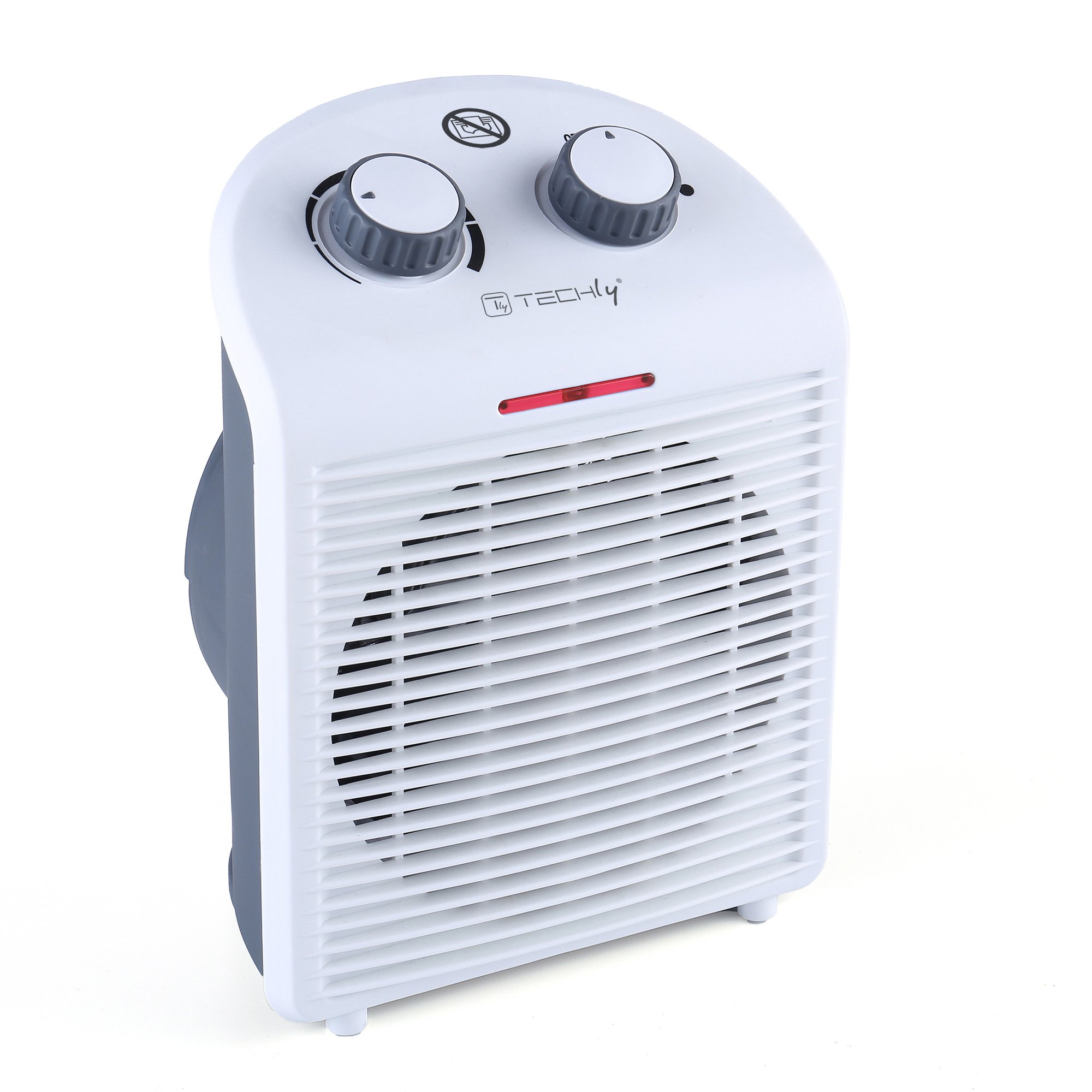 Termoventilatore Portatile 2 Regolazioni di Riscaldamento con Ventilazione IP21 2000W TECHLY - immagine 5