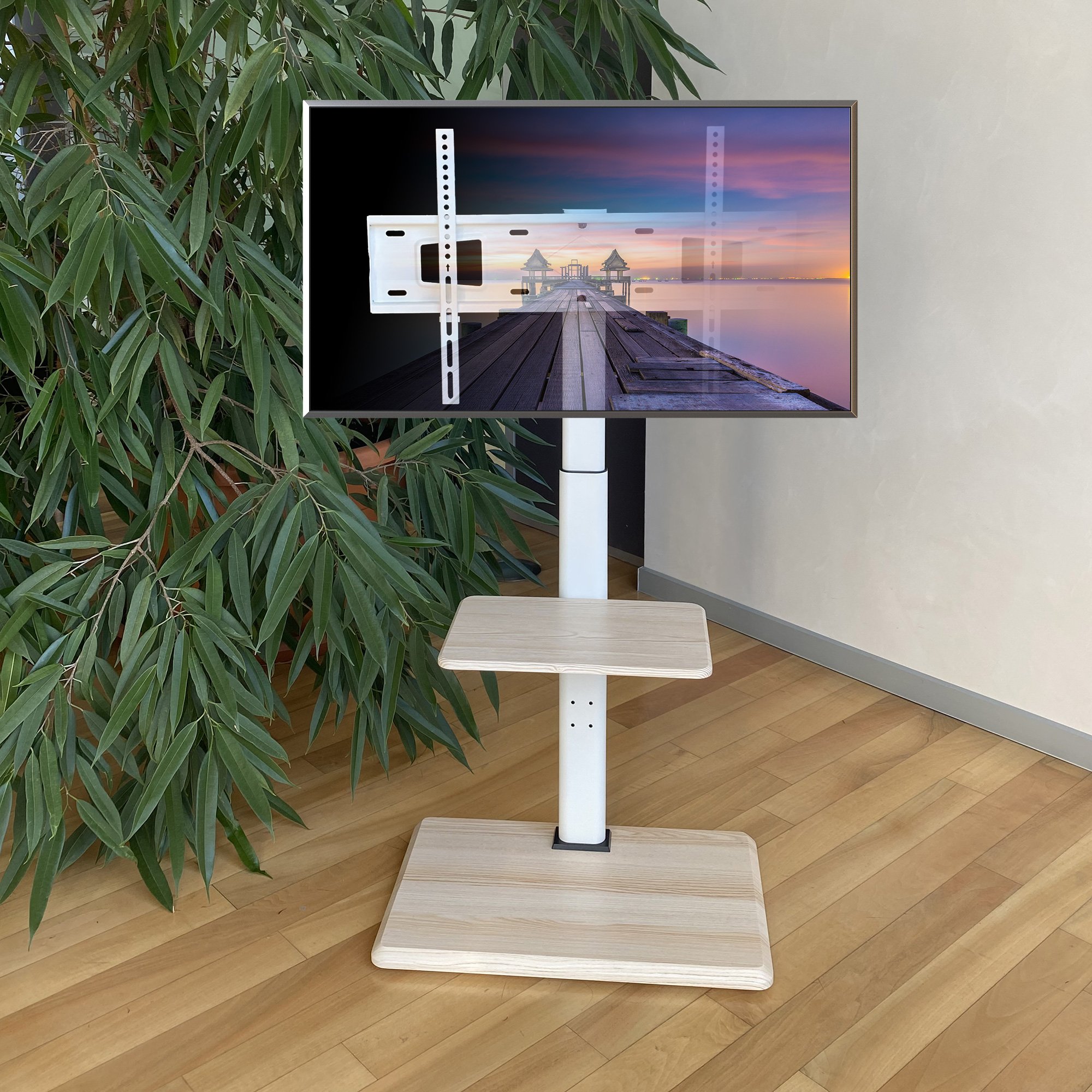 Supporto a Pavimento per TV LCD/LED/Plasma 32-70'' TECHLY - immagine 3
