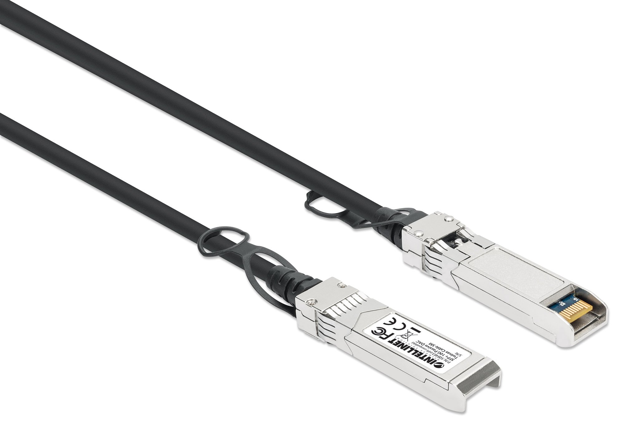 Cavo in Rame Twinax DAC Passivo SFP+ 10G 5m INTELLINET - immagine 3