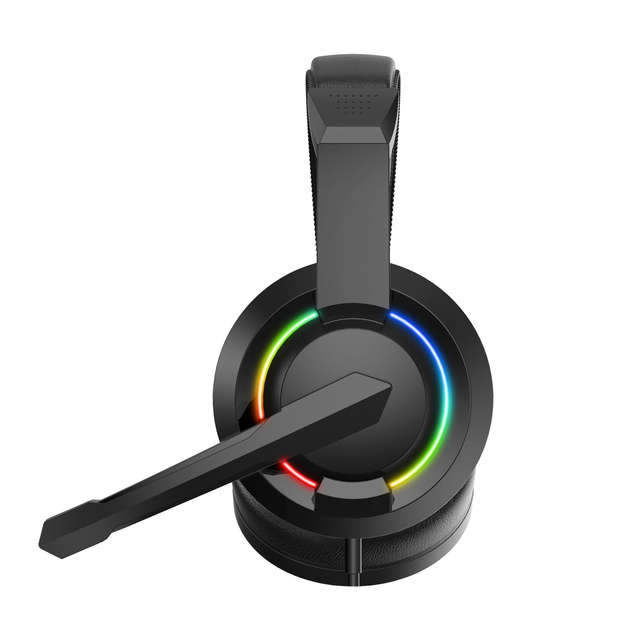 Cuffie Gaming con Microfono e Illuminazione RGB, BGH-021 HYDRA Nero BARACUDA - immagine 3