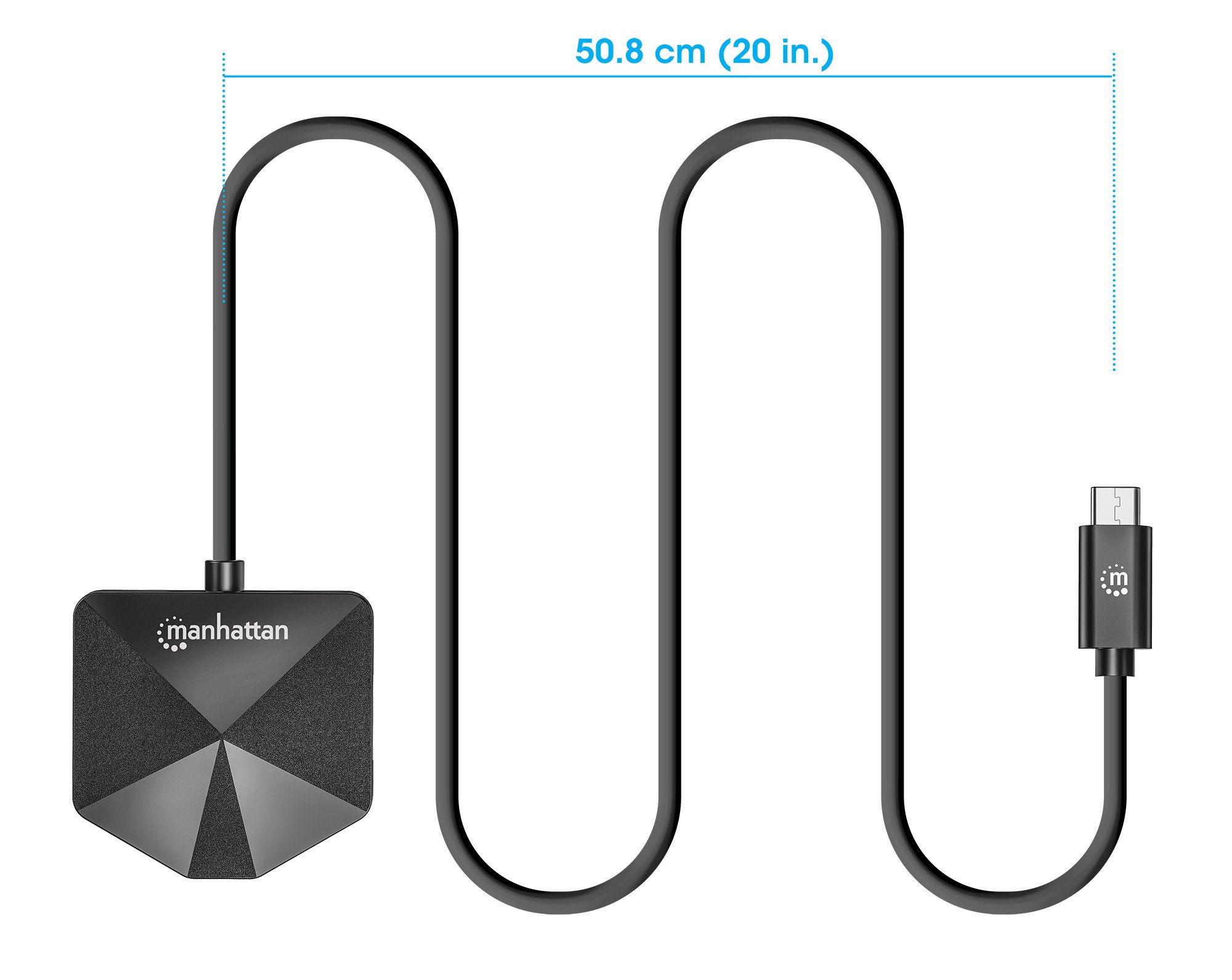 Hub USB 3.2 2x USB-A e 2x USB-C™ MANHATTAN - immagine 3