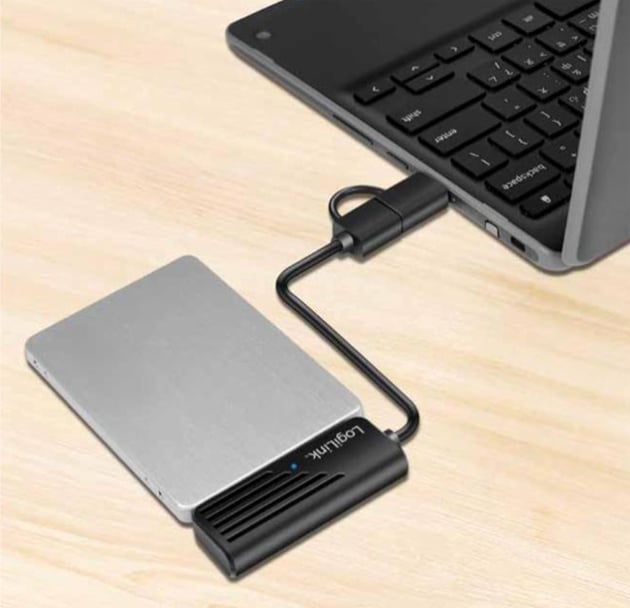 Adattatore USB-C™ USB-A a SATA 2.5'' LOGILINK - immagine 3