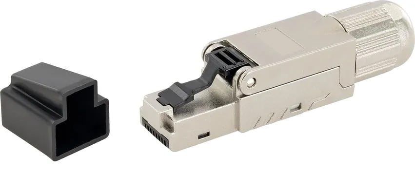 Plug RJ45 Cat.8 Schermato STP Tooless TECHLY PROFESSIONAL - immagine 3