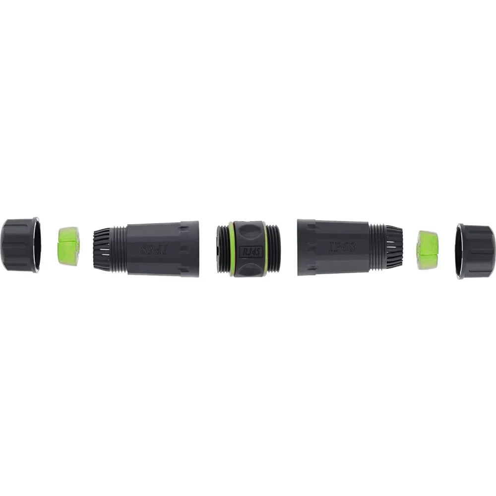 Connettore Slim Cat.6 RJ45 Impermeabile IP68 TECHLY PROFESSIONAL - immagine 3