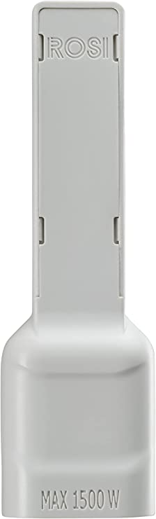 Adattatore Salvaspazio Extra Flat Spina e Presa Italiana 16A 2P+T Angolata Nero ROSI - immagine 2