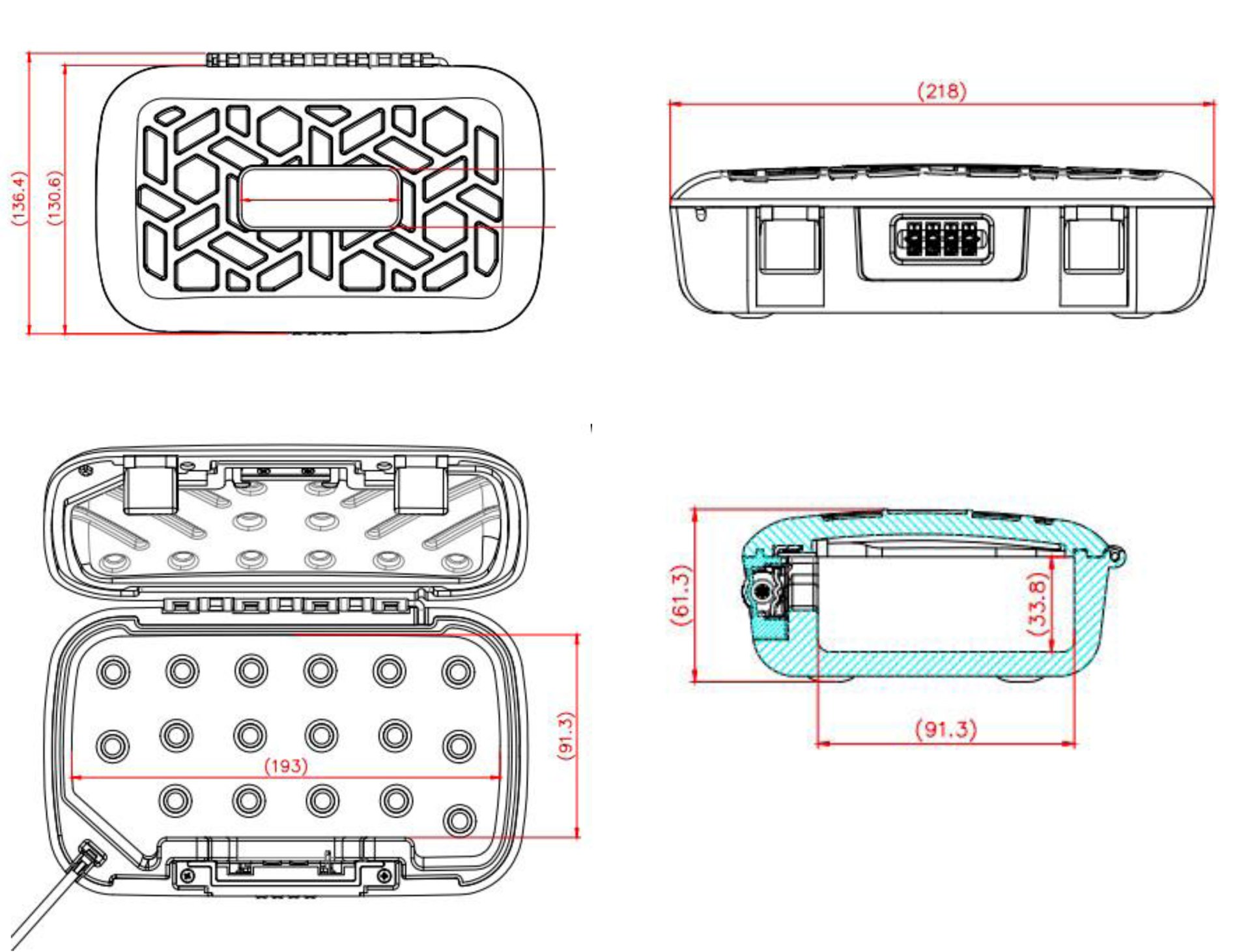 Cassaforte Portatile Cassetta di Sicurezza a Combinazione TECHLY - immagine 3