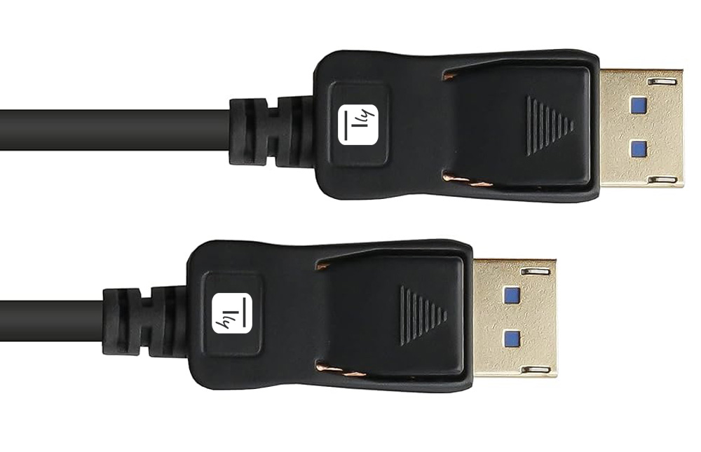 Cavo Audio/Video DisplayPort 2.1 M/M 10K 1m Nero TECHLY - immagine 3