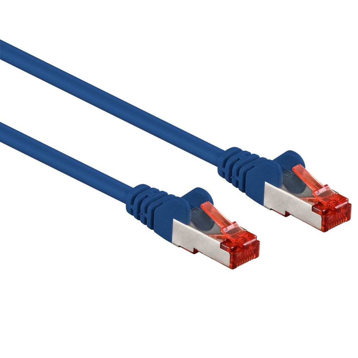 Cavo di rete Patch in rame Cat. 6 Blu SFTP LSZH 5m GOOBAY - immagine 3