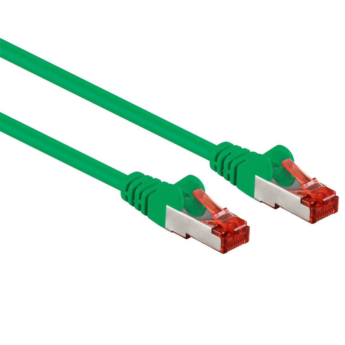 Cavo di rete Patch in rame Cat. 6 Verde SFTP LSZH 5m GOOBAY - immagine 3