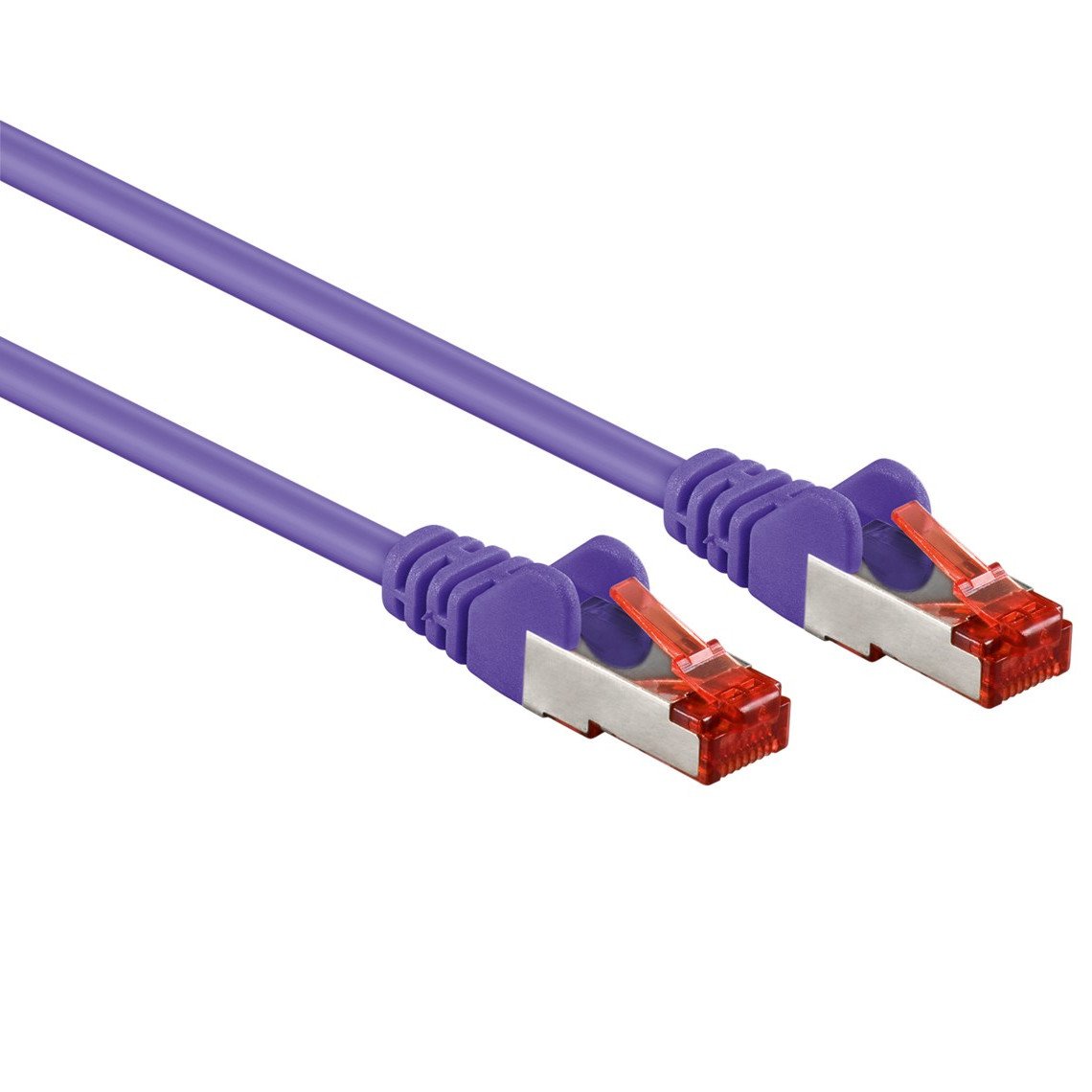 Cavo di rete Patch in rame Cat. 6 Viola SFTP LSZH 2m GOOBAY - immagine 3