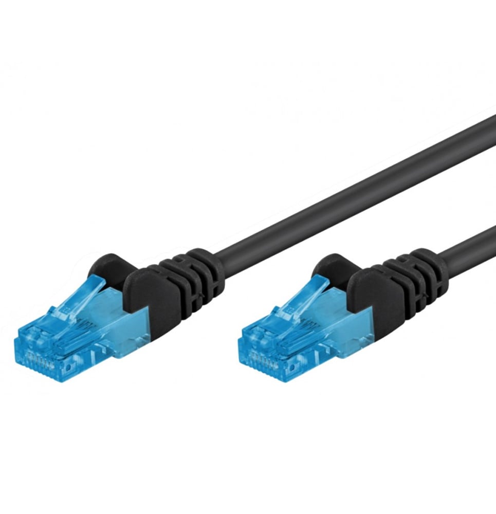 Cavo di rete Patch in Rame Cat. 6A Nero UTP 3m GOOBAY - immagine 3