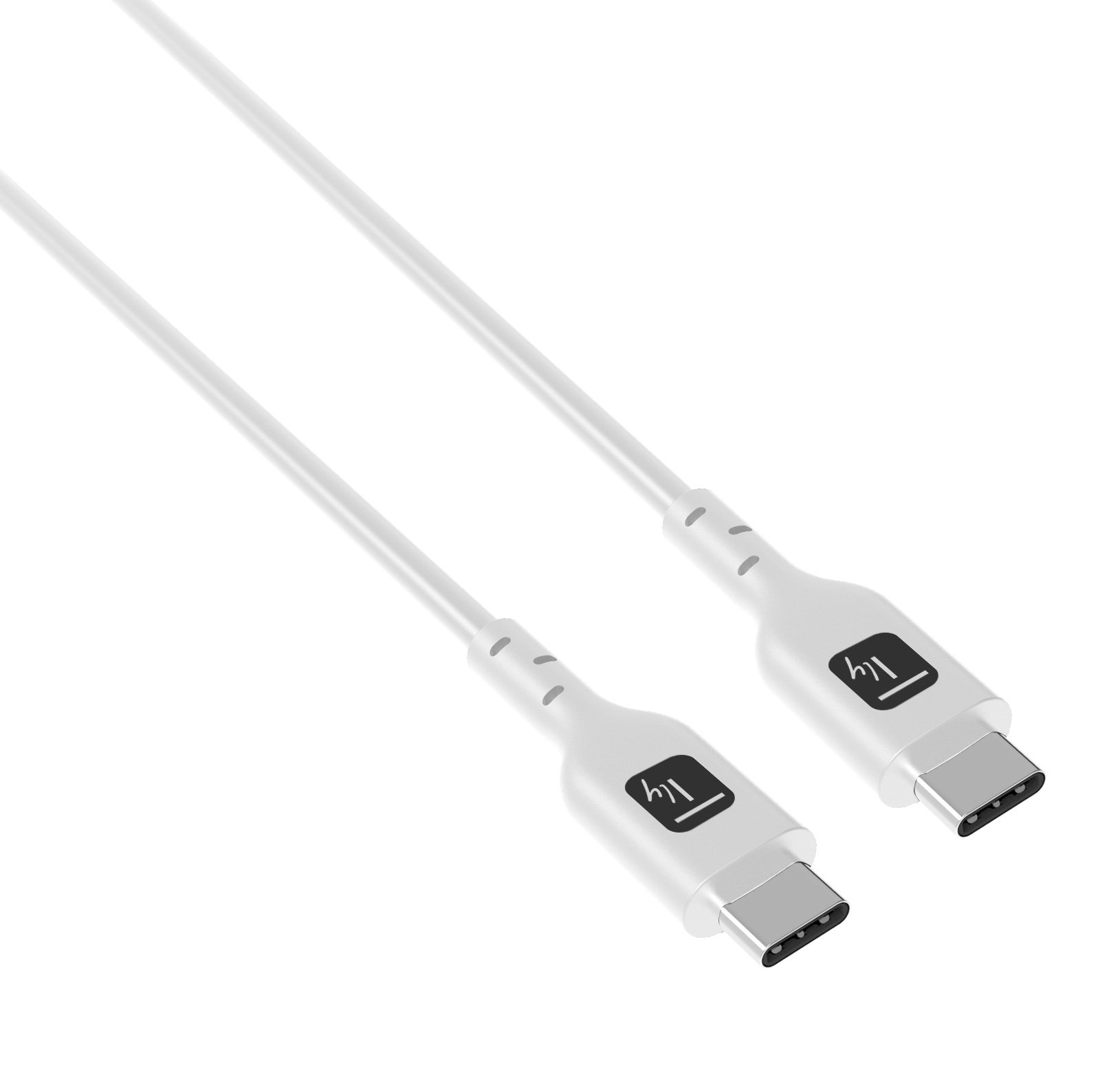 Cavo USB-C™ M/M E-Mark USB 2.0 240W PD 2m Bianco TECHLY - immagine 2