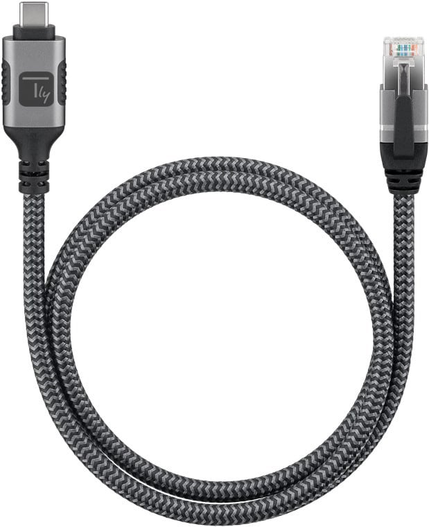 Cavo USB-C™ Maschio a Ethernet RJ45 Maschio 2m TECHLY - immagine 2