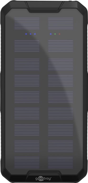 Caricabatterie a Ricarica Solare Rapida 20.000 mAh USB-C™ PD QC3.0 GOOBAY - immagine 3