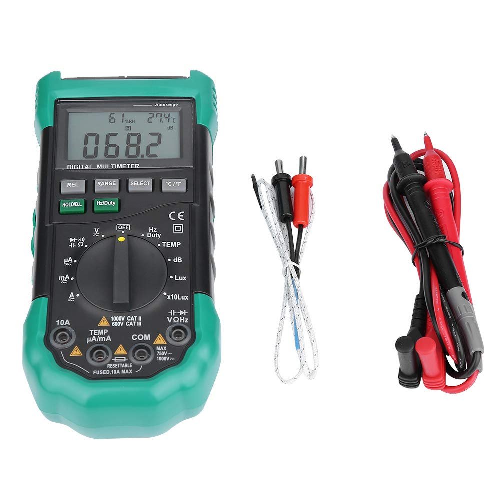 Multimetro Digitale LCD 4000counts con misurazioni ambientali, KPS-MT490 KPS - immagine 2