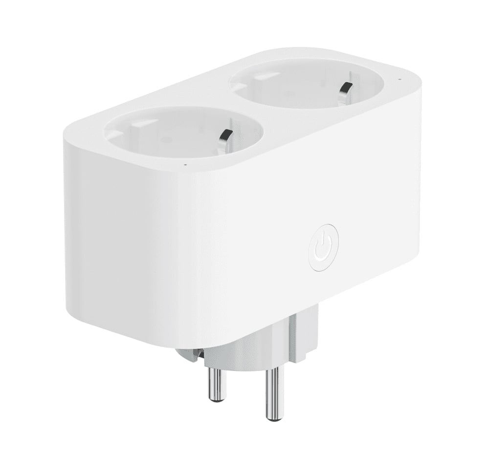 Presa Intelligente 2xSchuko IP20 Controllo Vocale Alexa, R6153 WOOX - immagine 3