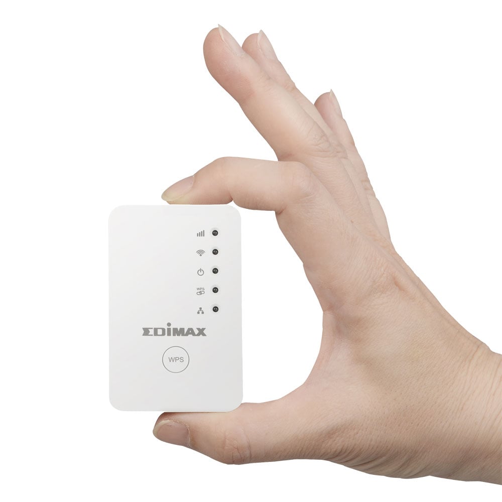 Mini Ripetitore Wireless da Muro 2,4GHz N300 Wi-Fi Access Point Bridge, EW-7438RPn Mini EDIMAX - immagine 2