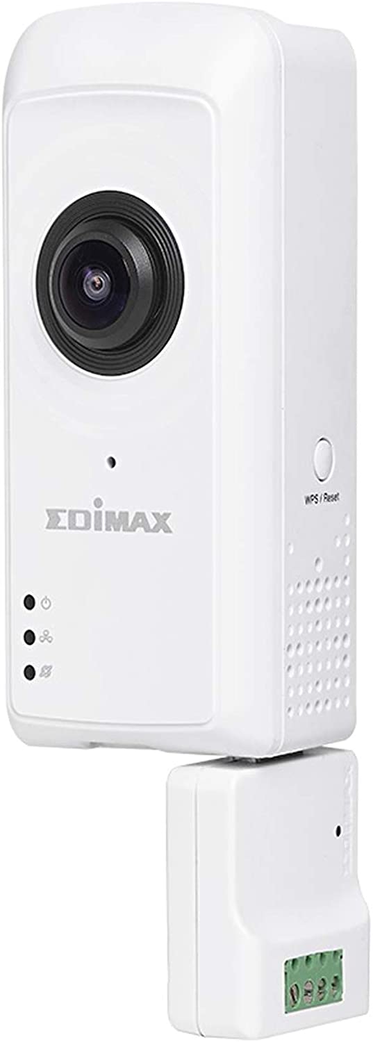 Telecamera da Garage Full HD Cloud Visione 180° Controllo per Porta, IC-5160GC EDIMAX - immagine 2